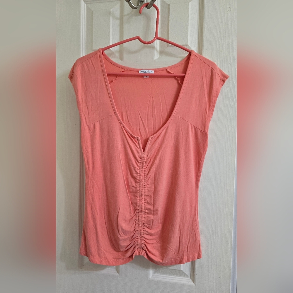 Venus Women's Coral Top Size M
